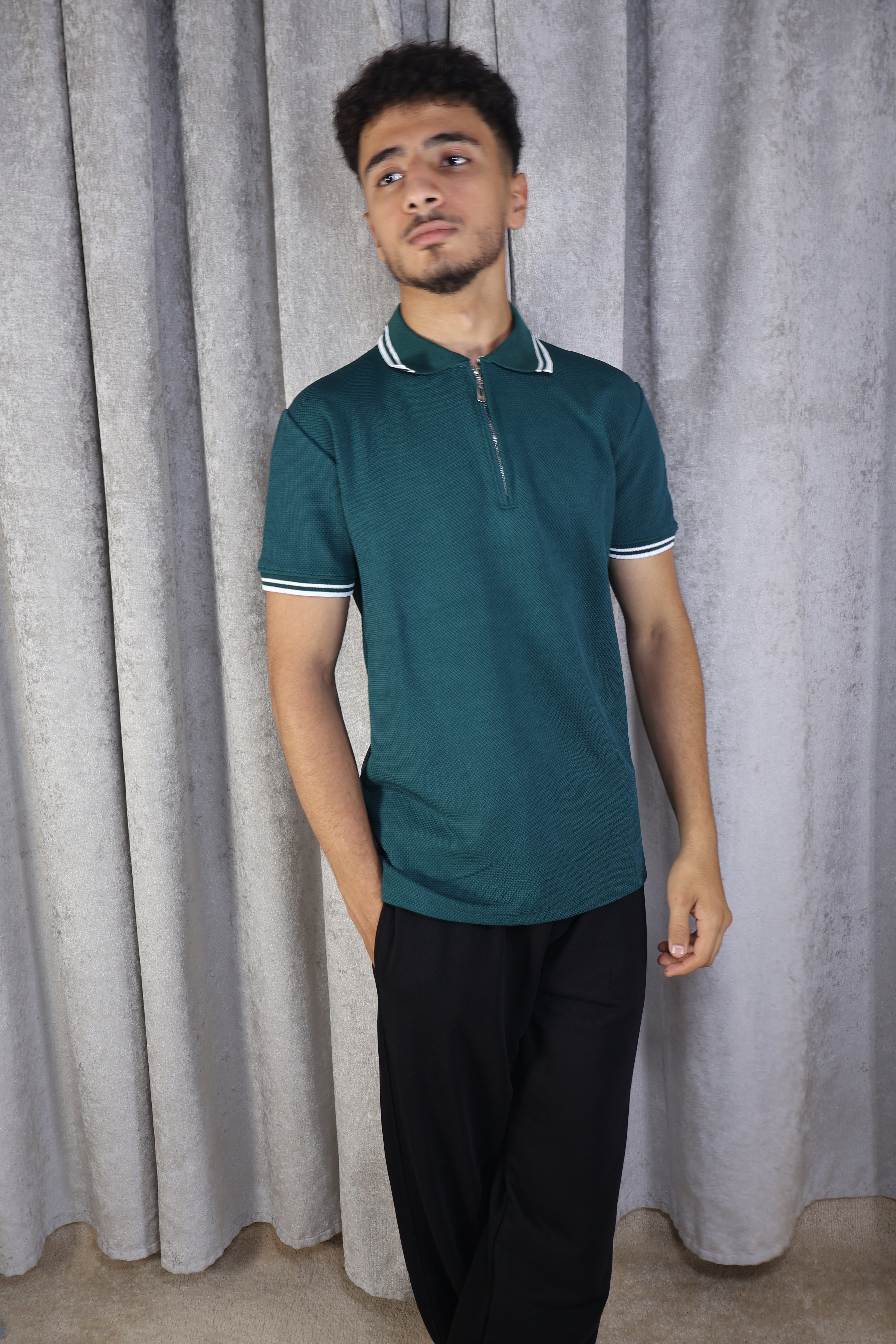 Polo Quarter-Zip